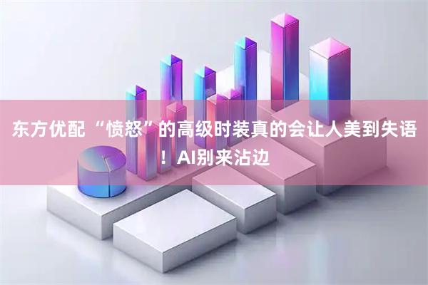 东方优配 “愤怒”的高级时装真的会让人美到失语！AI别来沾边